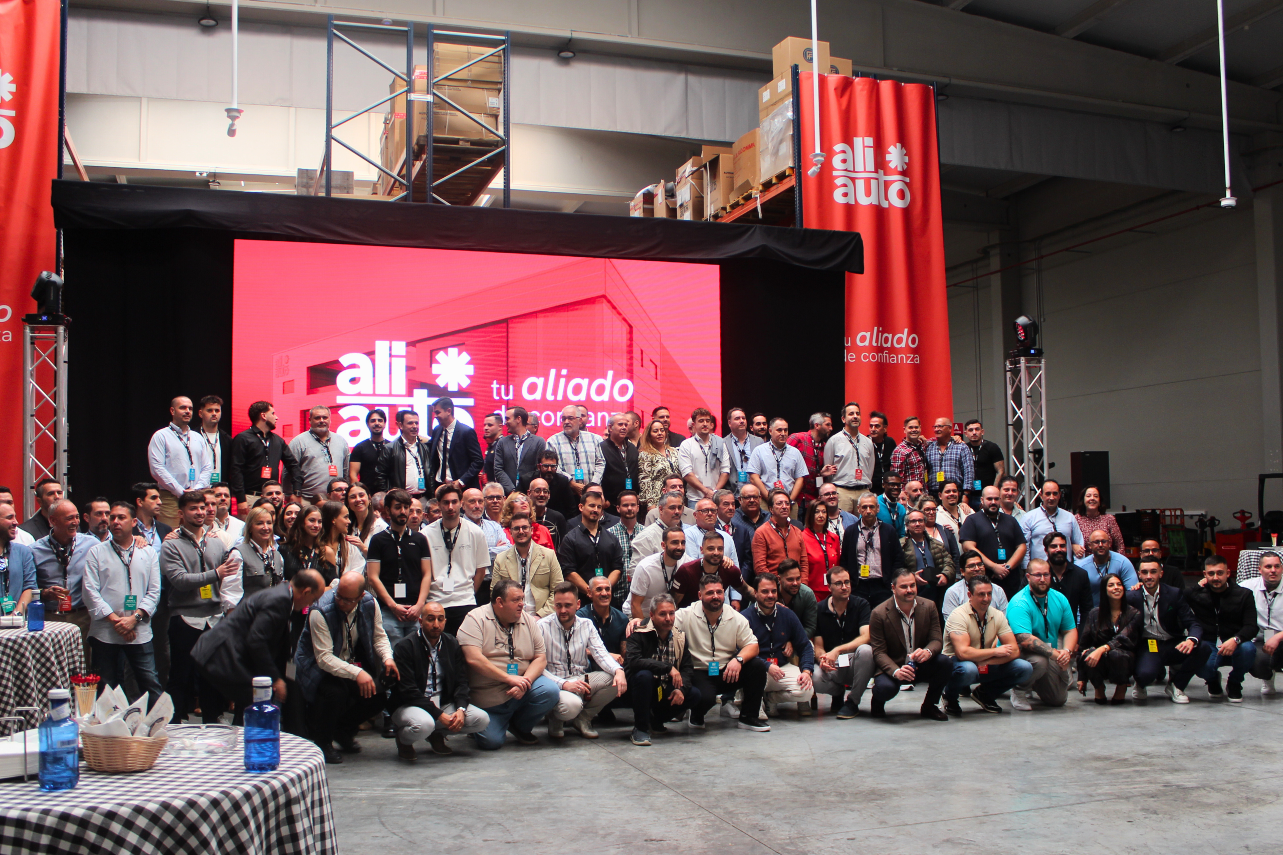 Vista del nuevo centro logístico de Aliauto en Alcalá de Guadaíra
