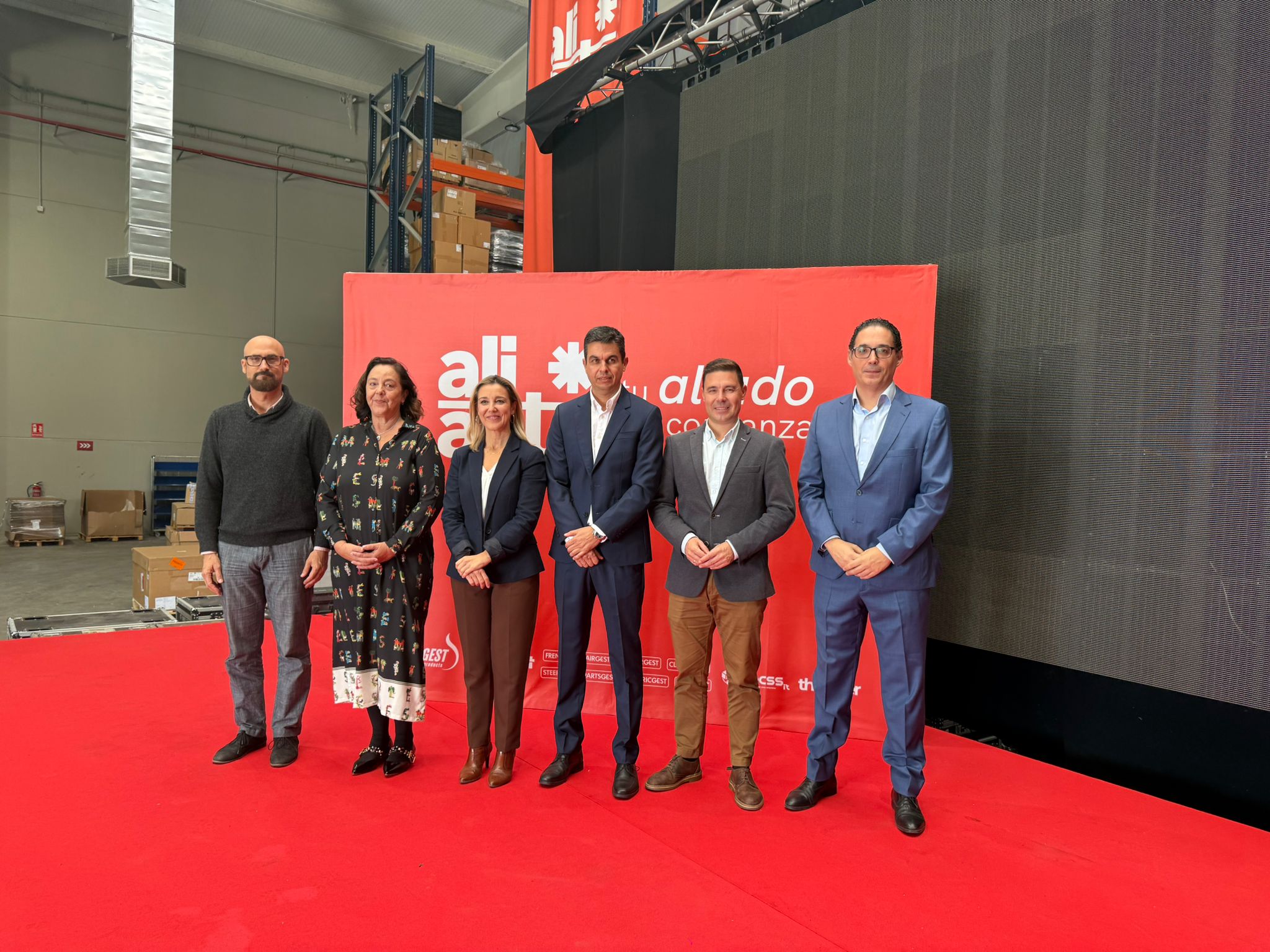 Visita institucional a la nueva sede de Aliauto en Alcalá de Guadaíra