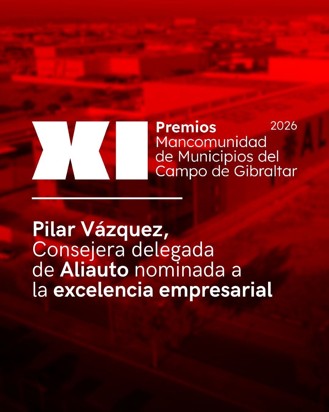 Pilar Vázquez nominada a Excelencia Empresarial en los XI Premios de la Mancomunidad del Campo de Gibraltar