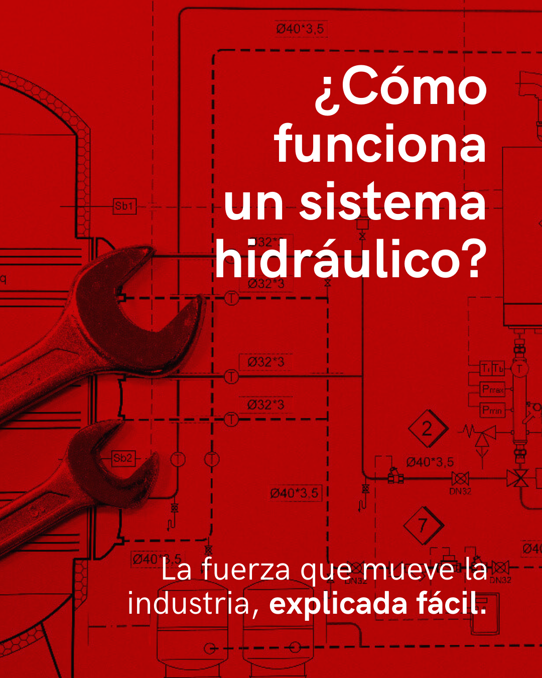 Sistema hidráulico: introducción y componentes principales