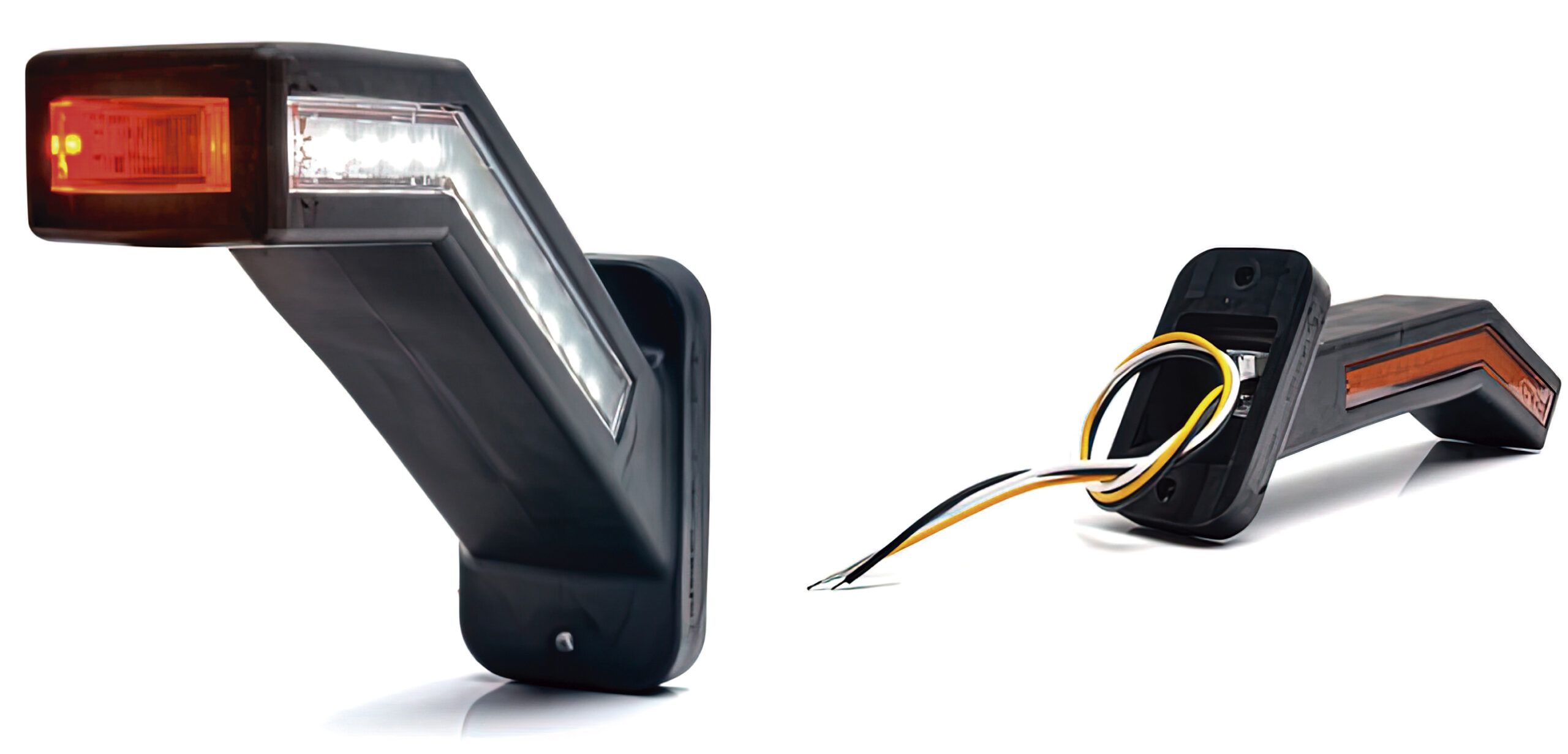 Piloto de gálibo LED con brazo angular Aliauto