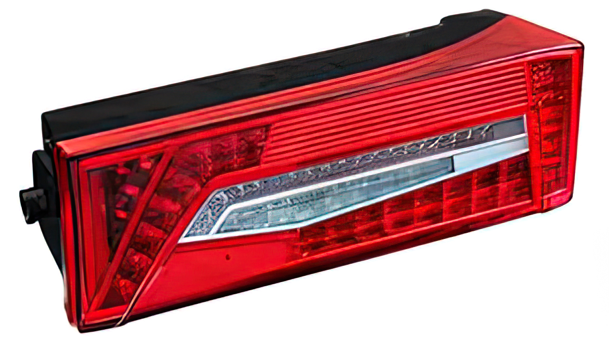 Piloto trasero rectangular LED rojo compacto Electricgest