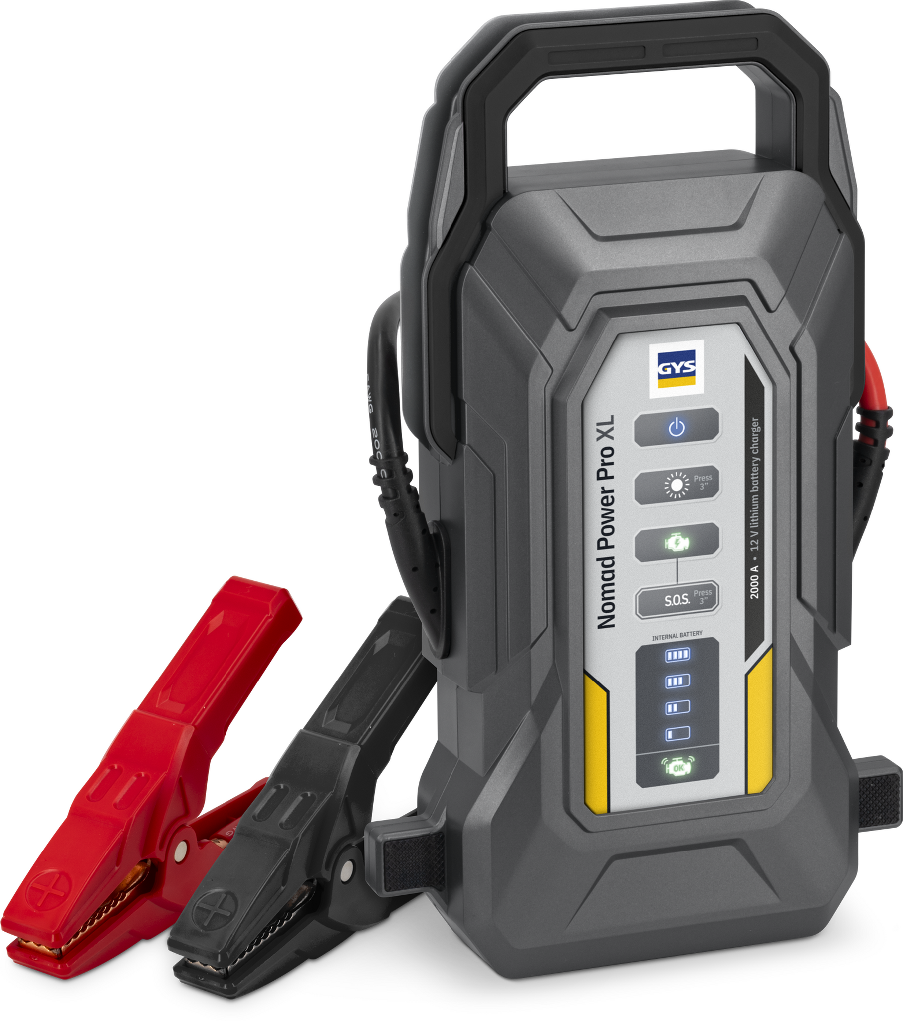GYS Nomad Power Pro XL booster litio 12V 1000A arrancador ultracompacto