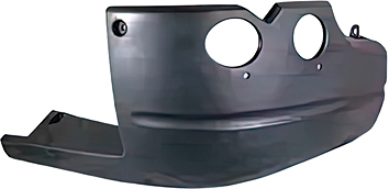 Pieza paragolpes carenado frontal vehículo industrial