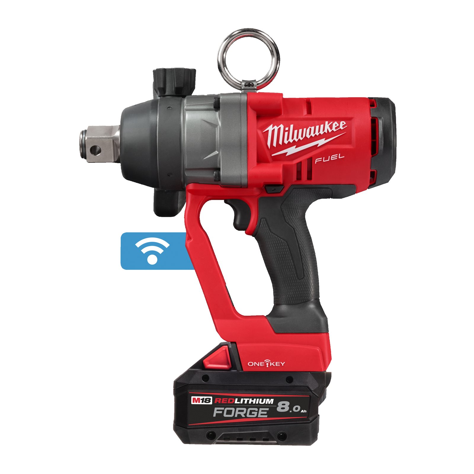Llave de impacto M18 FUEL ONE-KEY 1 pulgada con anillo Milwaukee herramienta industrial