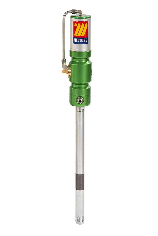 Bombas neumáticas para grasa Meclube Mod 660 ratio 60 1 bidón lubricación
