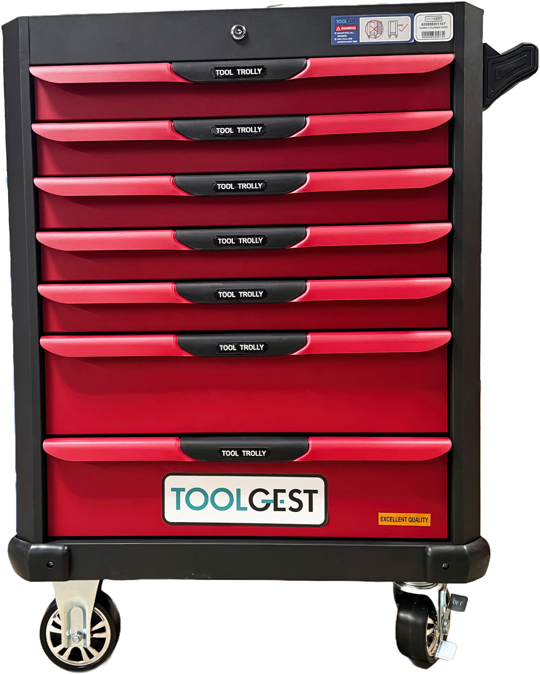 Carro de herramientas Toolgest 7 cajones marca propia Aliauto taller industrial