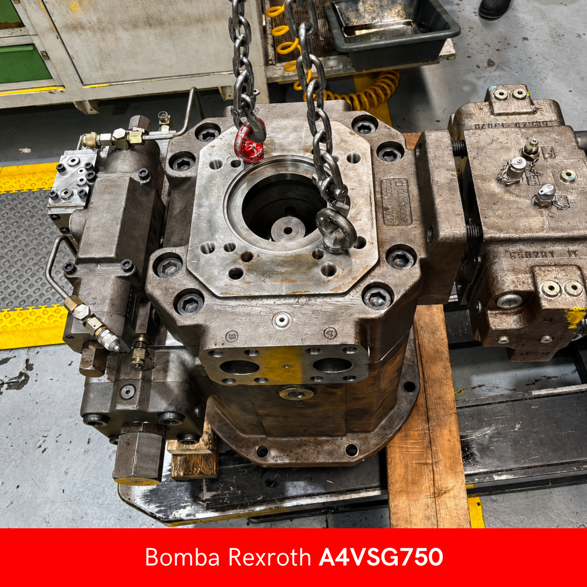 Bomba Rexroth A4VSG reparada en Aliauto 2