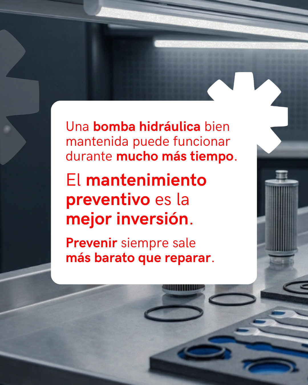 Mantenimiento de bomba hidráulica Aliauto 4